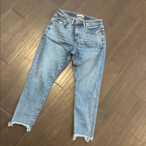LOFT Light Blue Ankle Jeans